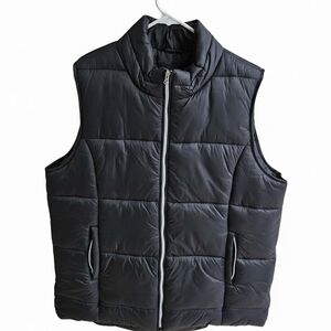 Zenana Outfitters Men's Dark Puffer Vest